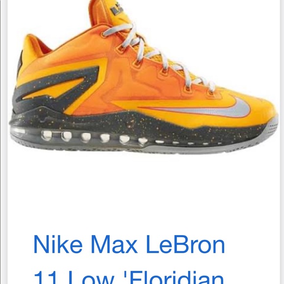 bright orange lebrons